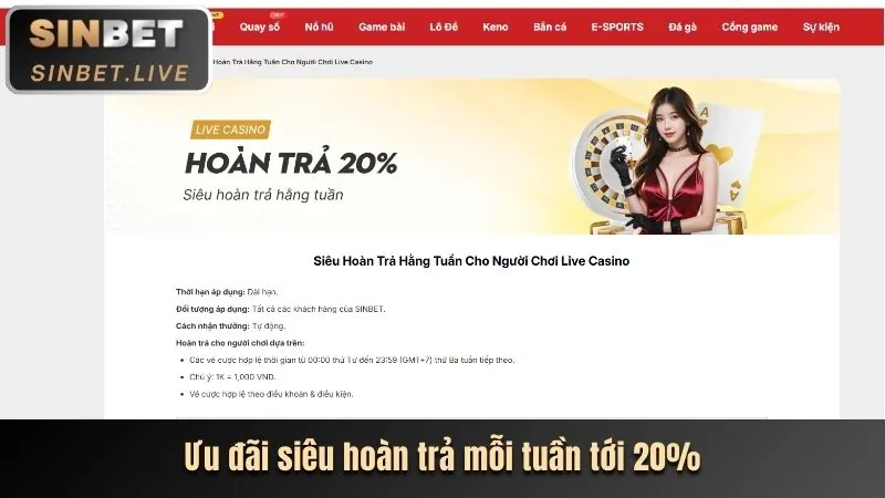 Ưu đãi hoàn trả hàng ngày 33wwin